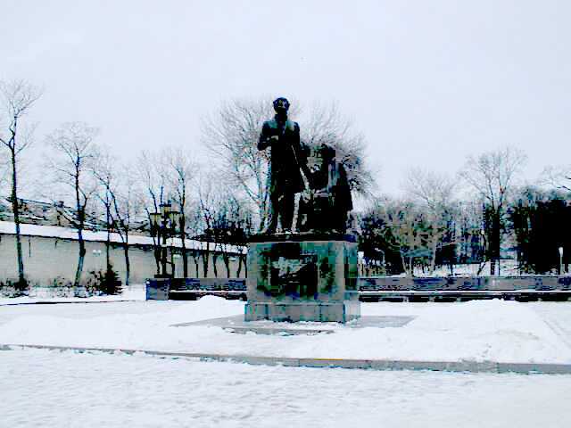 Памятник А.С. Пушкину в Пскове
